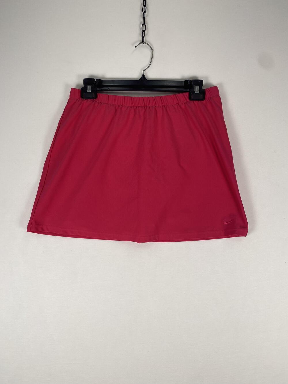 Nike Skort Womens Large Pink Dri-FIT Athletic Stretch Running Skirt Tennis